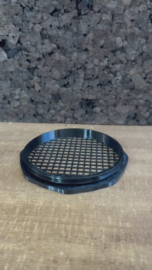 Hatch & Habitat 4" Terrarium Vent – Premium Smooth-Thread PETG Vent
